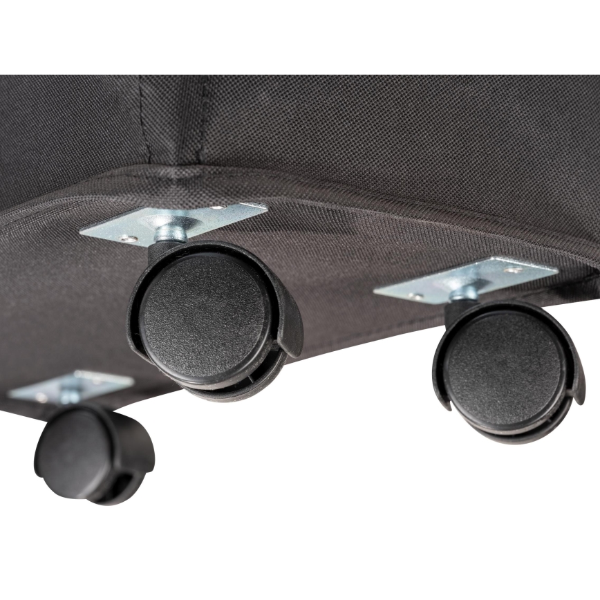 WENKO 69737800 - Tvättkorg CORNO 18,5 x 60 cm, svart