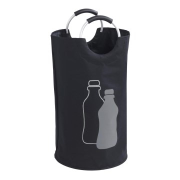 WENKO 69767800 - JUMBO-kasse 38x72 cm svart