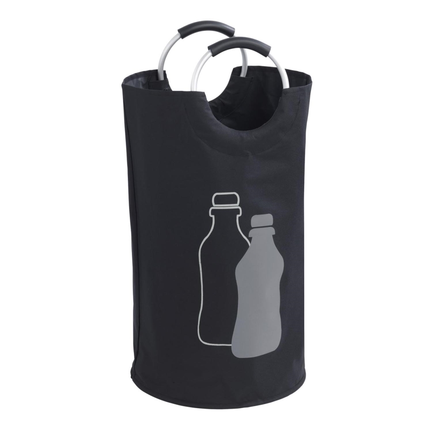 WENKO 69767800 - JUMBO-kasse 38x72 cm svart