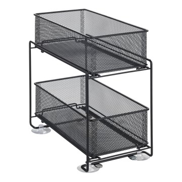 WENKO 69768800 - Lådhållare GIOMA 35x33,5 cm svart