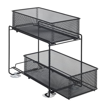 WENKO 69768800 - Lådhållare GIOMA 35x33,5 cm svart