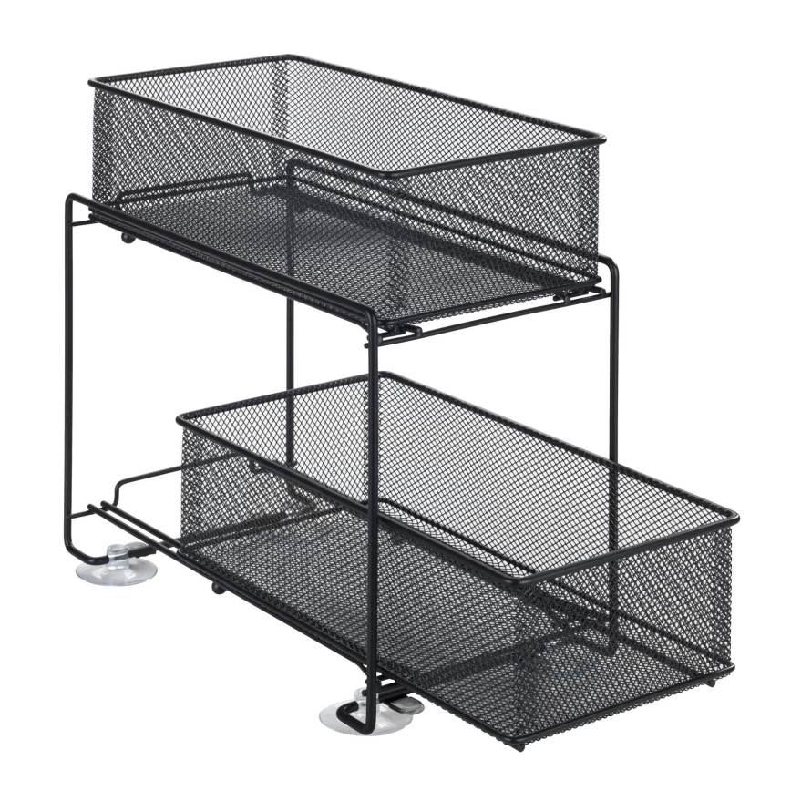 WENKO 69768800 - Lådhållare GIOMA 35x33,5 cm svart