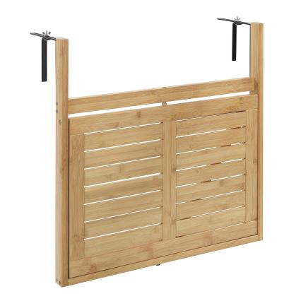 WENKO 69806800 - Bord WAIKIKI 64 x 65 cm vit/brun