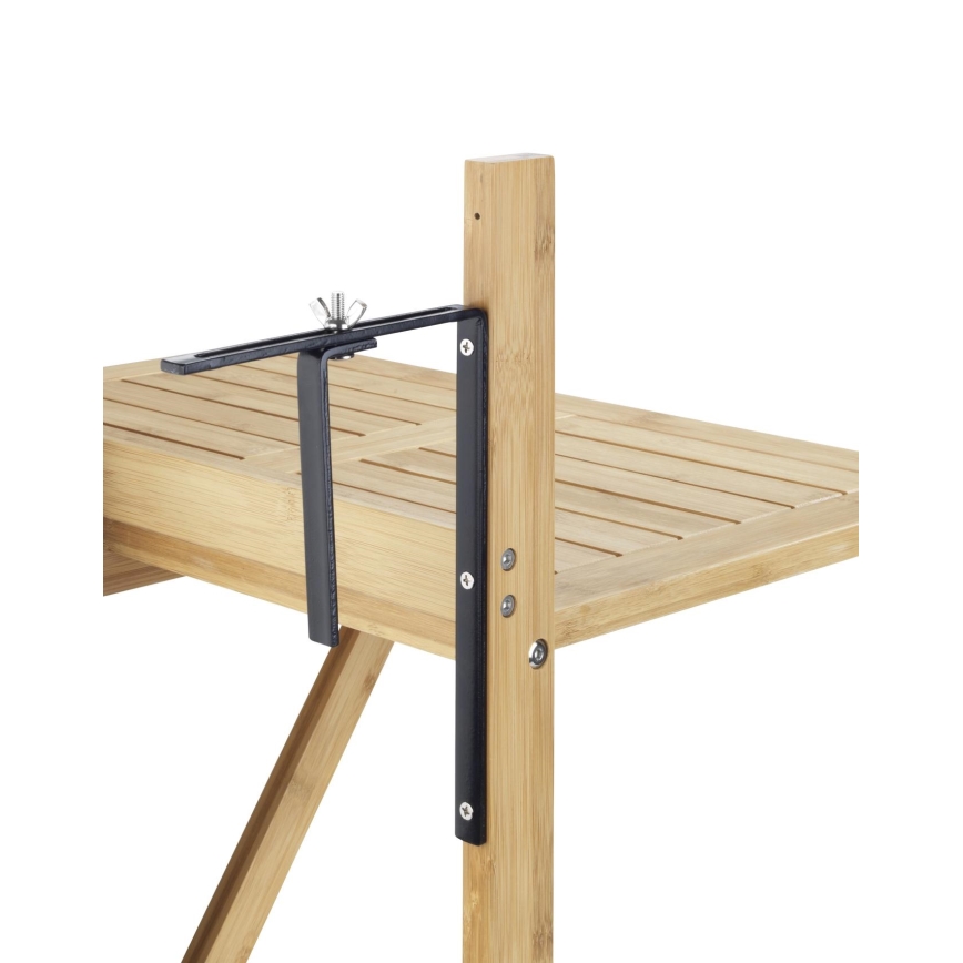 WENKO 69806800 - Bord WAIKIKI 64 x 65 cm vit/brun
