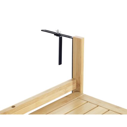 WENKO 69806800 - Bord WAIKIKI 64 x 65 cm vit/brun