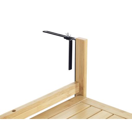 WENKO 69806800 - Bord WAIKIKI 64 x 65 cm vit/brun