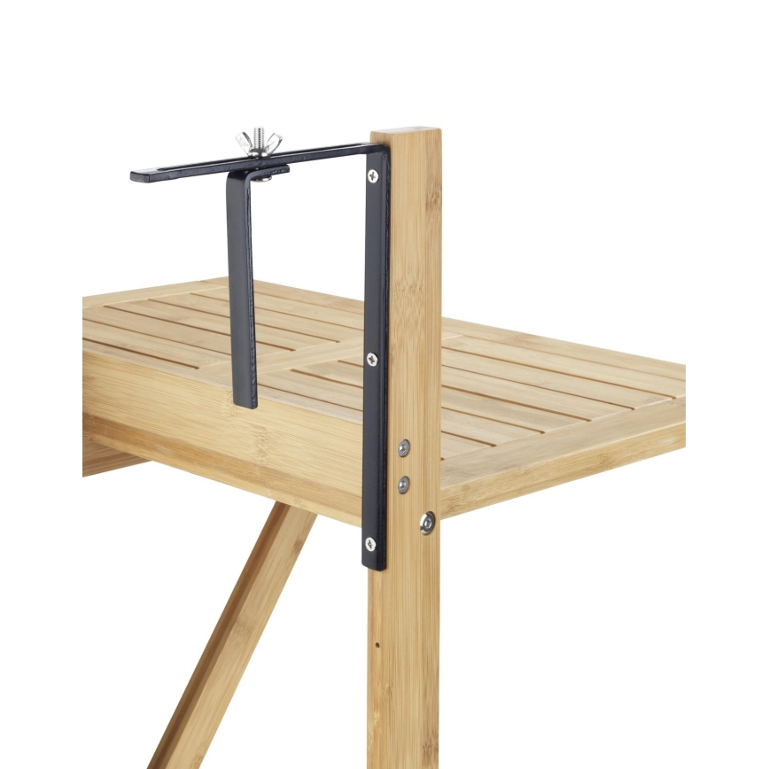 WENKO 69806800 - Bord WAIKIKI 64x65 cm vit/brun