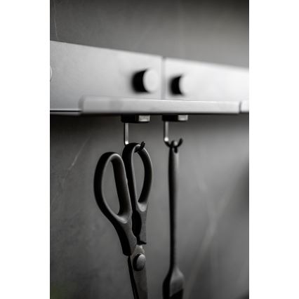 WENKO 71149800 - Krokar JET 2,2x3,9 cm svart/silver