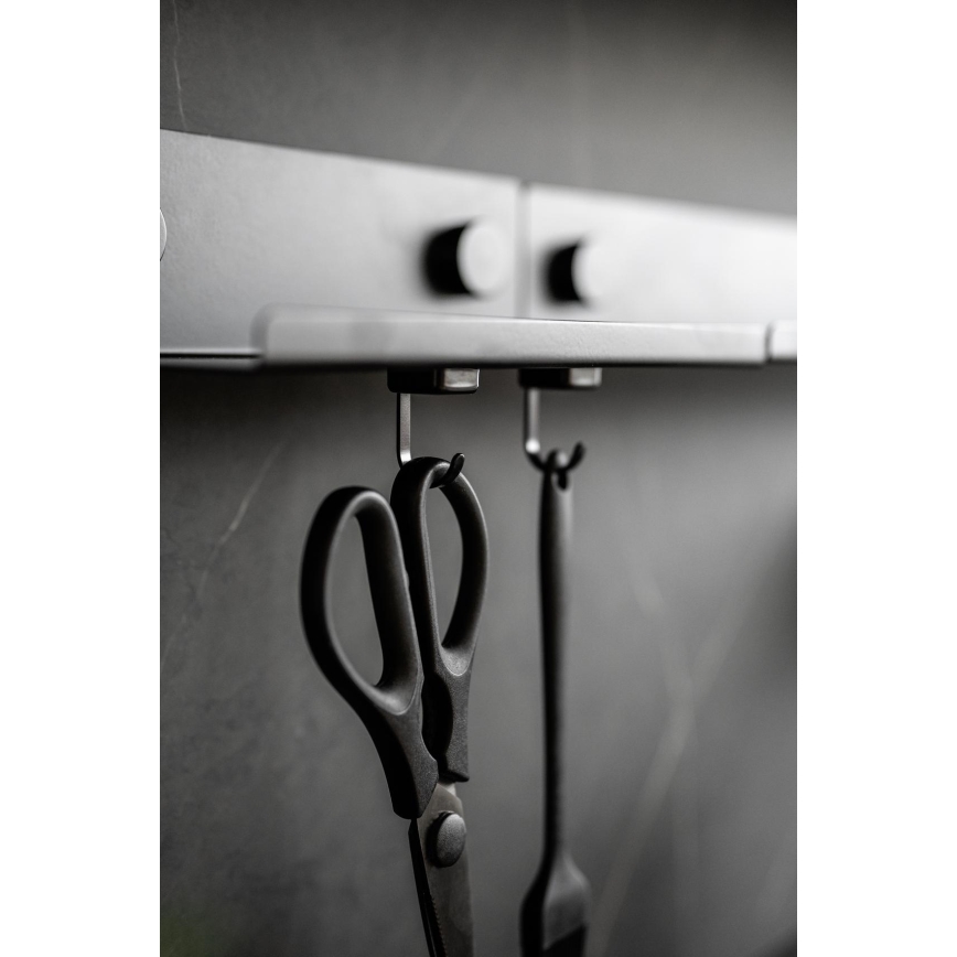 WENKO 71149800 - Krokar JET 2,2x3,9 cm svart/silver