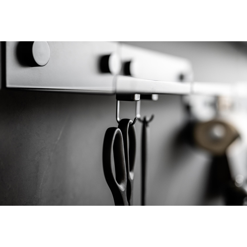 WENKO 71149800 - Krokar JET 2,2x3,9 cm svart/silver