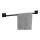 WENKO 71445800 - Handdukstång VACUUM-LOC QUADRO ED 60,5x6 cm svart