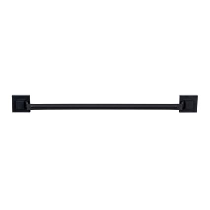 WENKO 71445800 - Handdukstång VACUUM-LOC QUADRO ED 60,5x6 cm svart