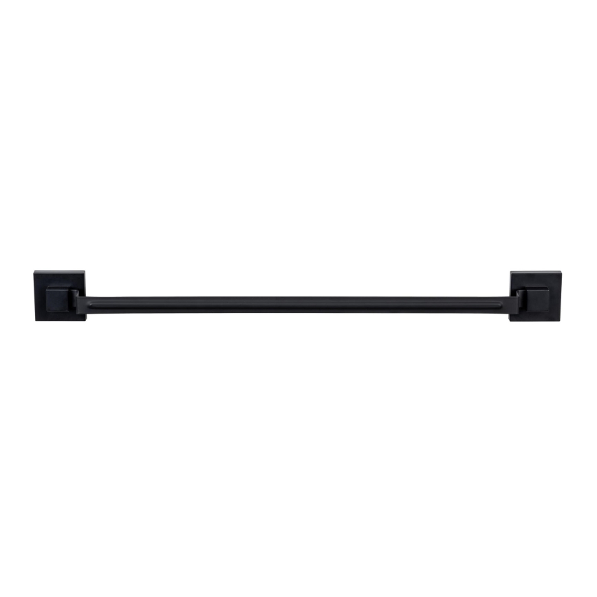 WENKO 71445800 - Handdukstång VACUUM-LOC QUADRO ED 60,5x6 cm svart