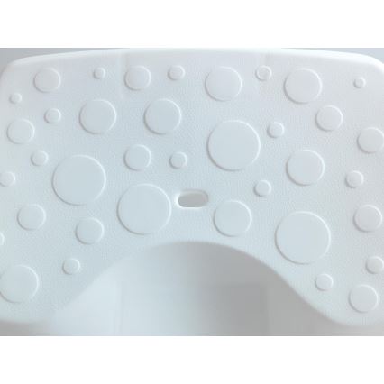 WENKO 73361100 - Badpall för badkar SECURA 40x31 cm vit/transparent