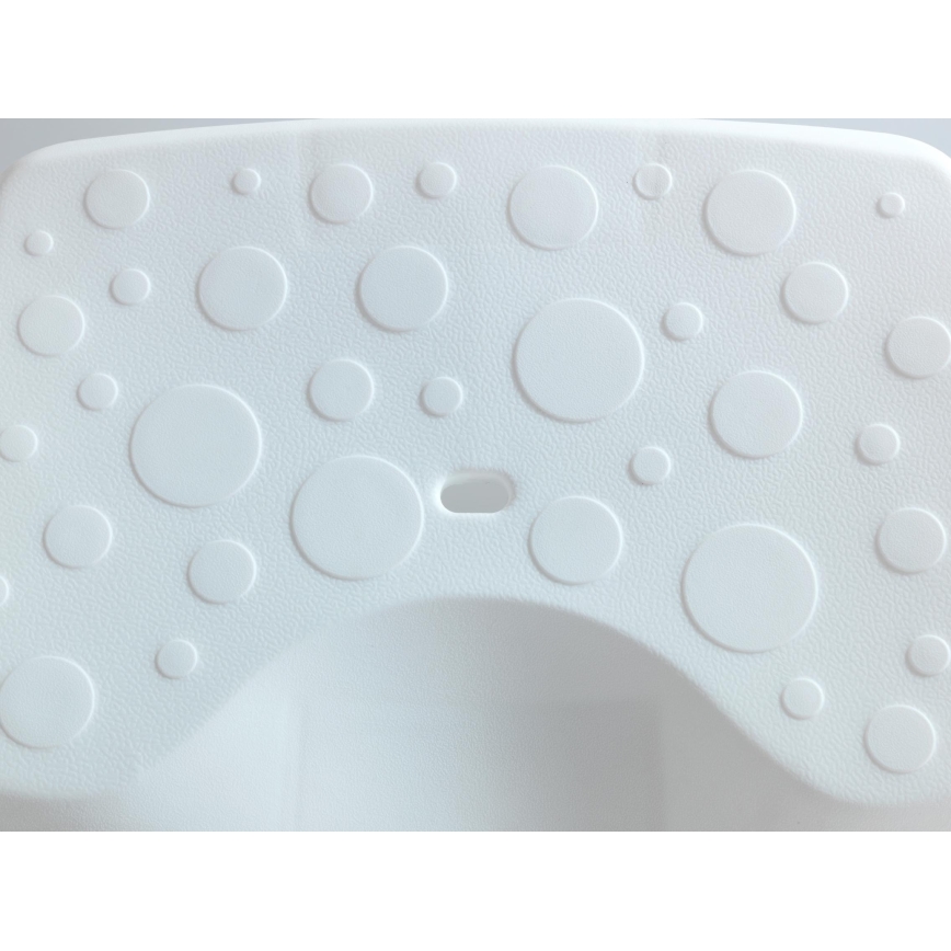 WENKO 73361100 - Badpall för badkar SECURA 40x31 cm vit/transparent