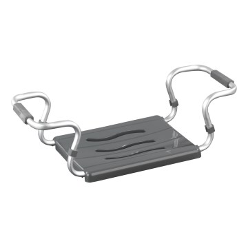 WENKO 73392500-Duschsits Säkerhet i badrummet 26x18 cm silver/antracit