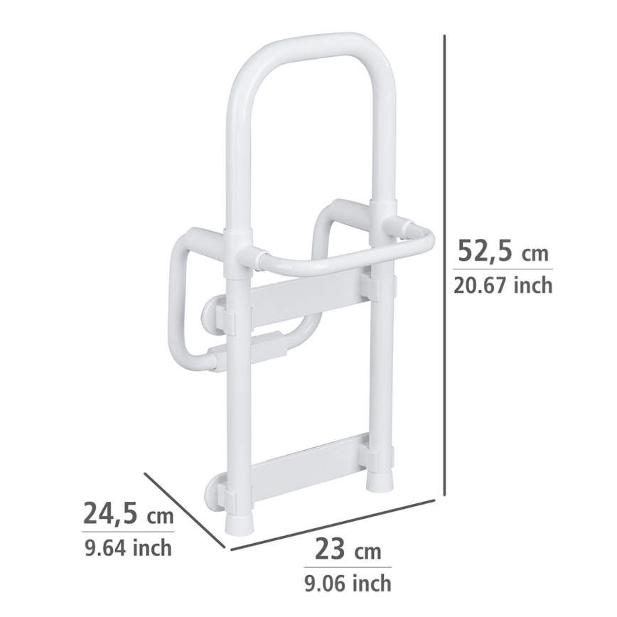 WENKO 8110100-Handtag SECURA 23x52 cm vit