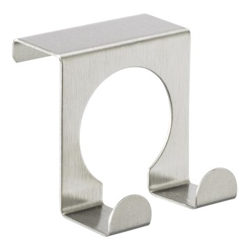 WENKO 8411100 - Krok 5x5 cm rostfritt stål/silver