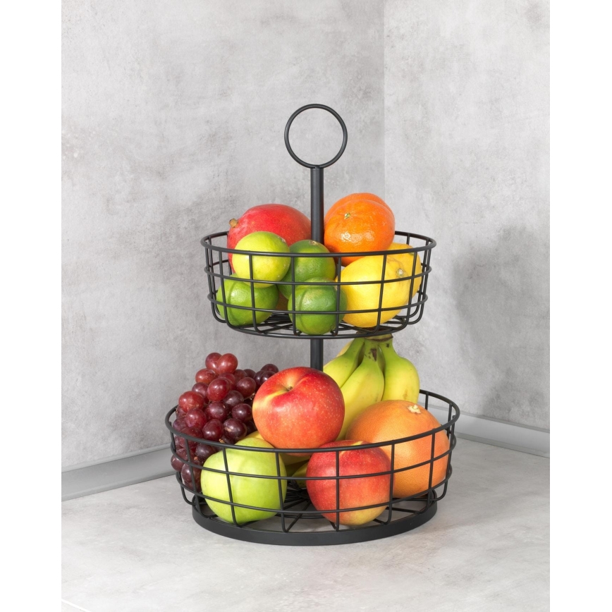 WENKO 88740800 - Korg LOFT 28x39 cm svart