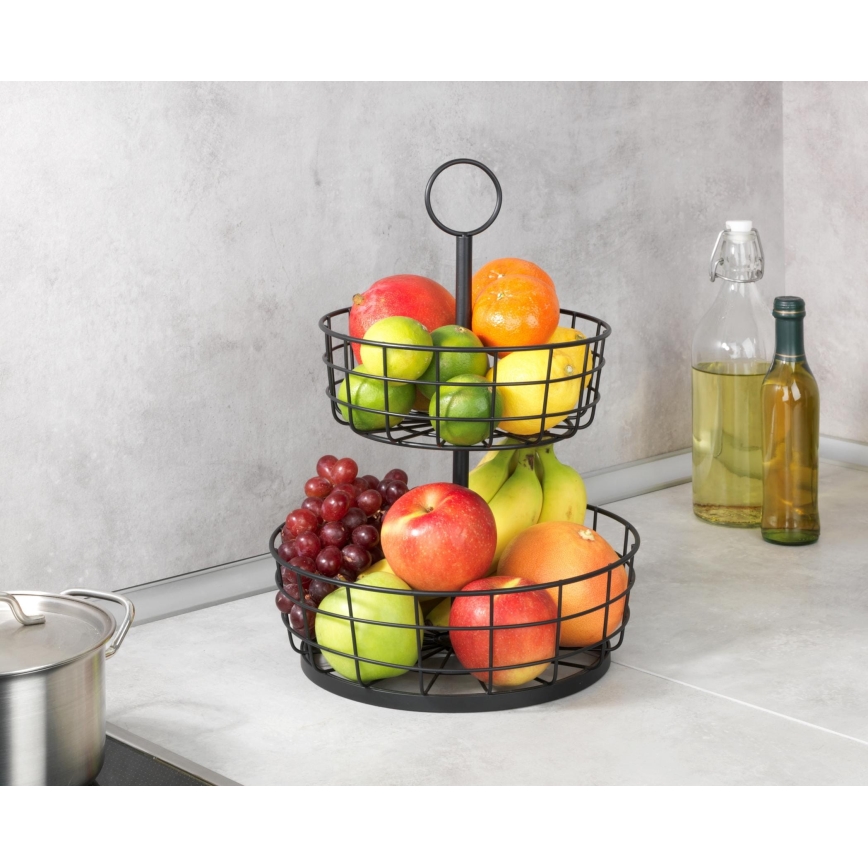 WENKO 88740800 - Korg LOFT 28x39 cm svart