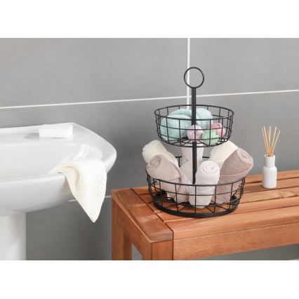 WENKO 88740800 - Korg LOFT 28x39 cm svart