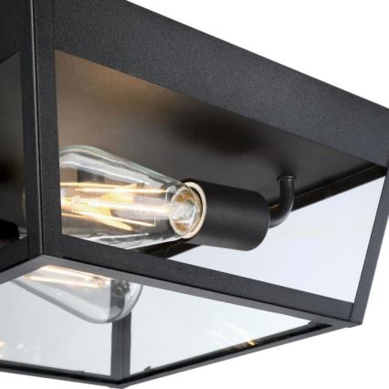 Westinghouse 61219 - Taklampa för utomhusbruk PETERSON 2xE27/40W/230V IP44