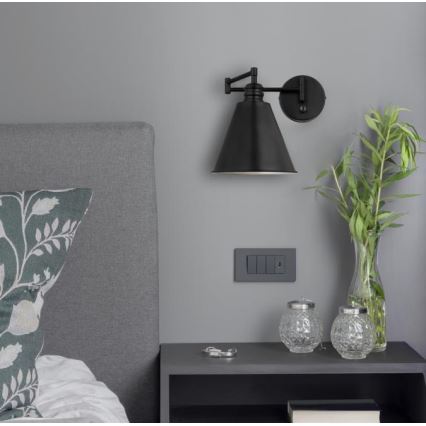 Westinghouse 61254 - Vägglampa TROCADERO 1xE27/60W/230V