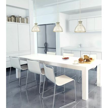 Westinghouse 6326940 - Taklampa med stång MORRISON 1xE27/60W/230V