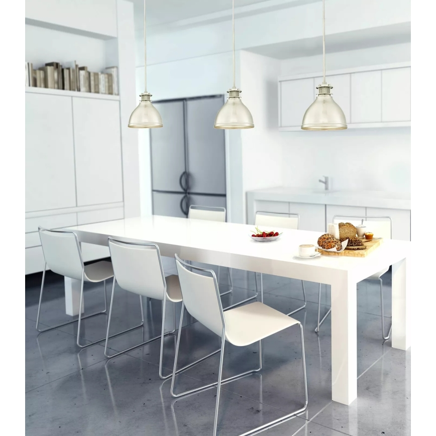 Westinghouse 6326940 - Taklampa med stång MORRISON 1xE27/60W/230V