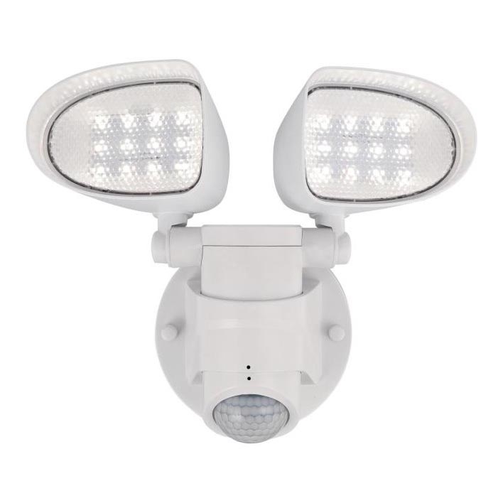 Westinghouse 63642 - LED Utomhusstrålkastare med en sensor 2xLED/8,75W/230V IP44