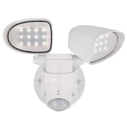 Westinghouse 63642 - LED Utomhusstrålkastare med en sensor 2xLED/8,75W/230V IP44
