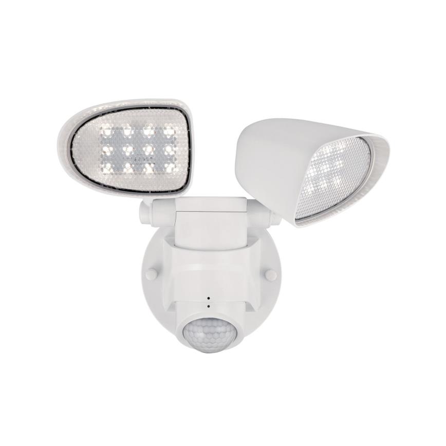 Westinghouse 63642 - LED Utomhusstrålkastare med en sensor 2xLED/8,75W/230V IP44