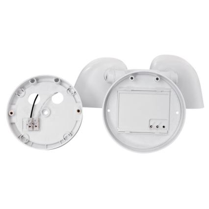 Westinghouse 63642 - LED Utomhusstrålkastare med en sensor 2xLED/8,75W/230V IP44