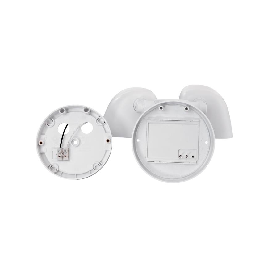 Westinghouse 63642 - LED Utomhusstrålkastare med en sensor 2xLED/8,75W/230V IP44