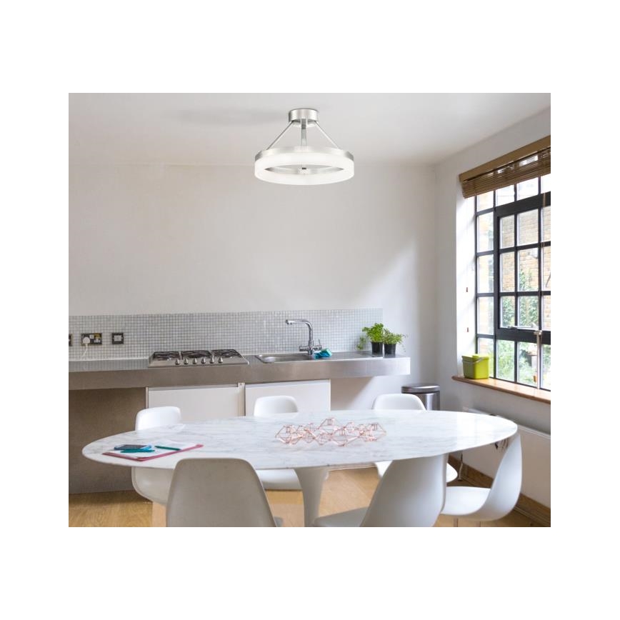 Westinghouse 65754 - Fäst LED ljusreglerad ljuskrona LUCY LED/25W/230V