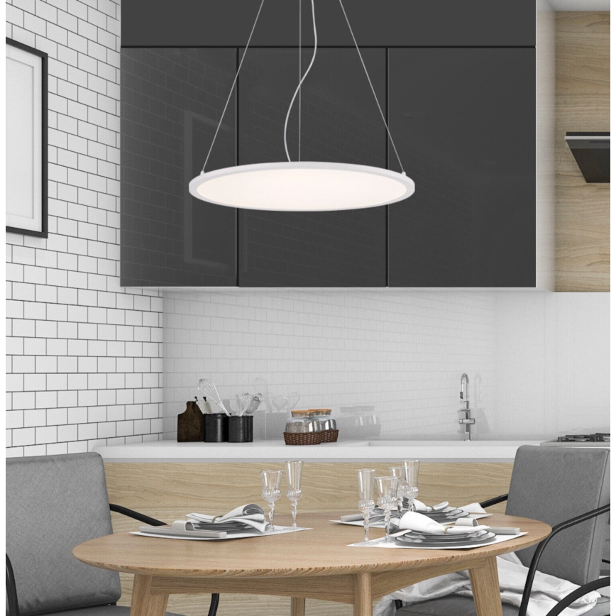 Westinghouse 65775 - LED ljusreglerad ljuskrona på snöre ATLER LED/40W/230V 60 cm