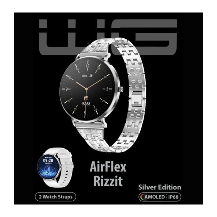 Winner Group - Smartklocka AirFlex3 Rizz It 200 mAh IP68 silver