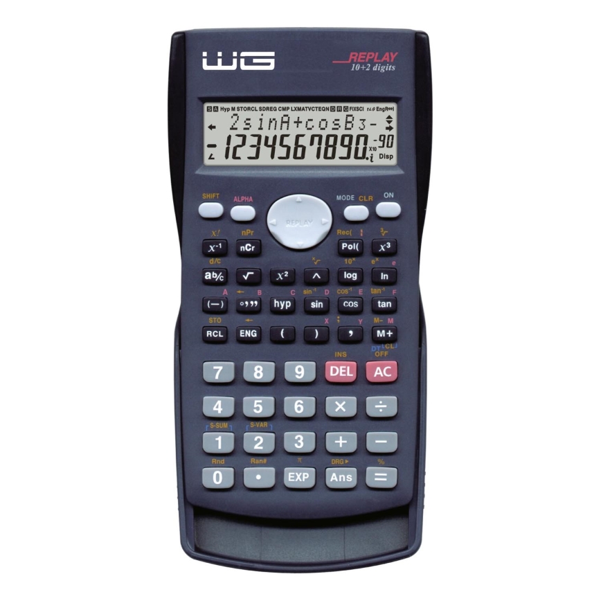 Winner Group - Funktionsräknare MathMaster Pro 1xLR44 svart