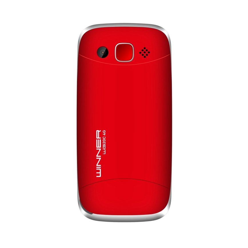 Winner Group - Mobiltelefon för äldre människor 1600 mAh röd