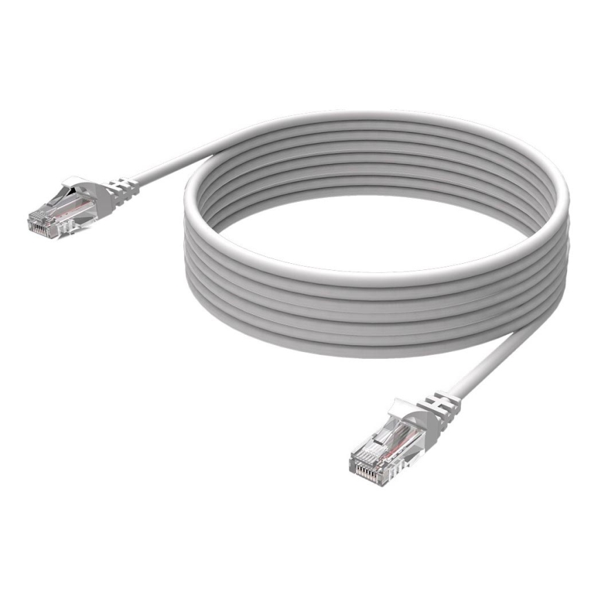 Winner Group - Nätverkskabel (Ethernet) RJ45 / RJ45 CAT-6 10m vit