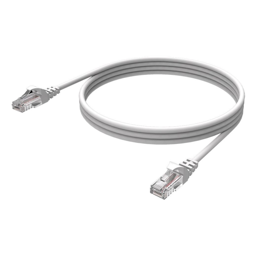 Winner Group - Nätverkskabel (Ethernet) RJ45 / RJ45 CAT-6 2m vit