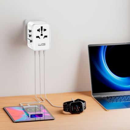 Winner Group - Resa snabbladdning adapter Power Delivery 20W vit