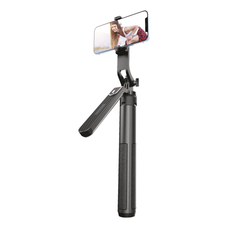 Winner Group - Selfie pinne 3i1 med stativ 55 mAh 180 cm svart