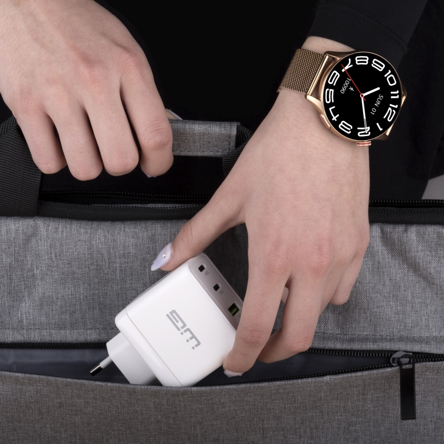 Winner Group - Smart klocka AirFlex 2 Elegance 280 mAh IP68 guld