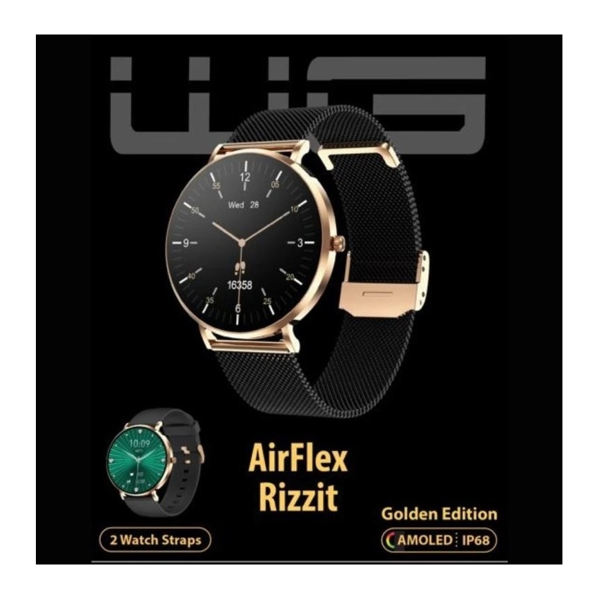 Winner Group - Smart klocka AirFlex3 Rizz It 200 mAh IP68 guld