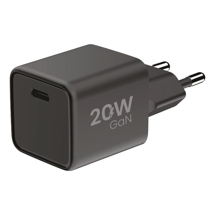 Winner Group - Snabbladdningsadapter 1xUSB-C Power Delivery 20W svart