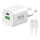 Winner Group - Snabbladdningsadapter 2xUSB PD 30W + USB-kabel USB-C / USB-C 1m