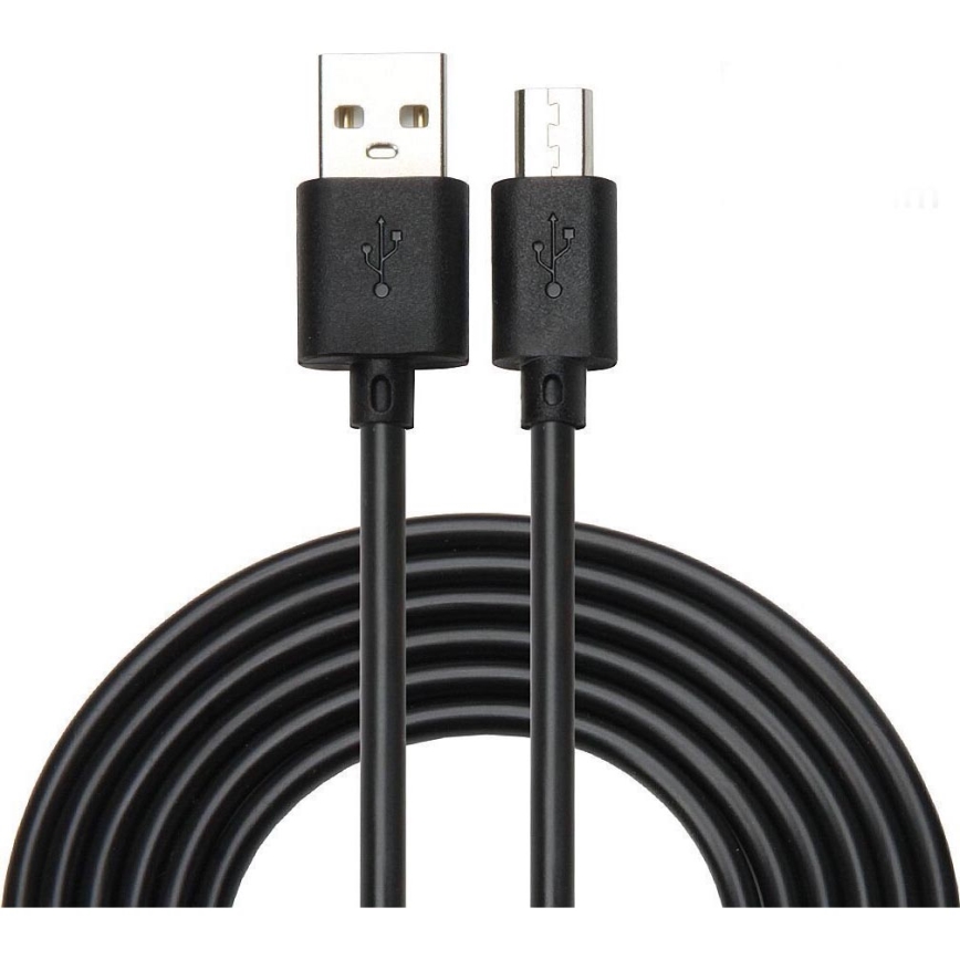 Winner Group - USB-kabel förlängd Micro USB / USB-A 1m svart