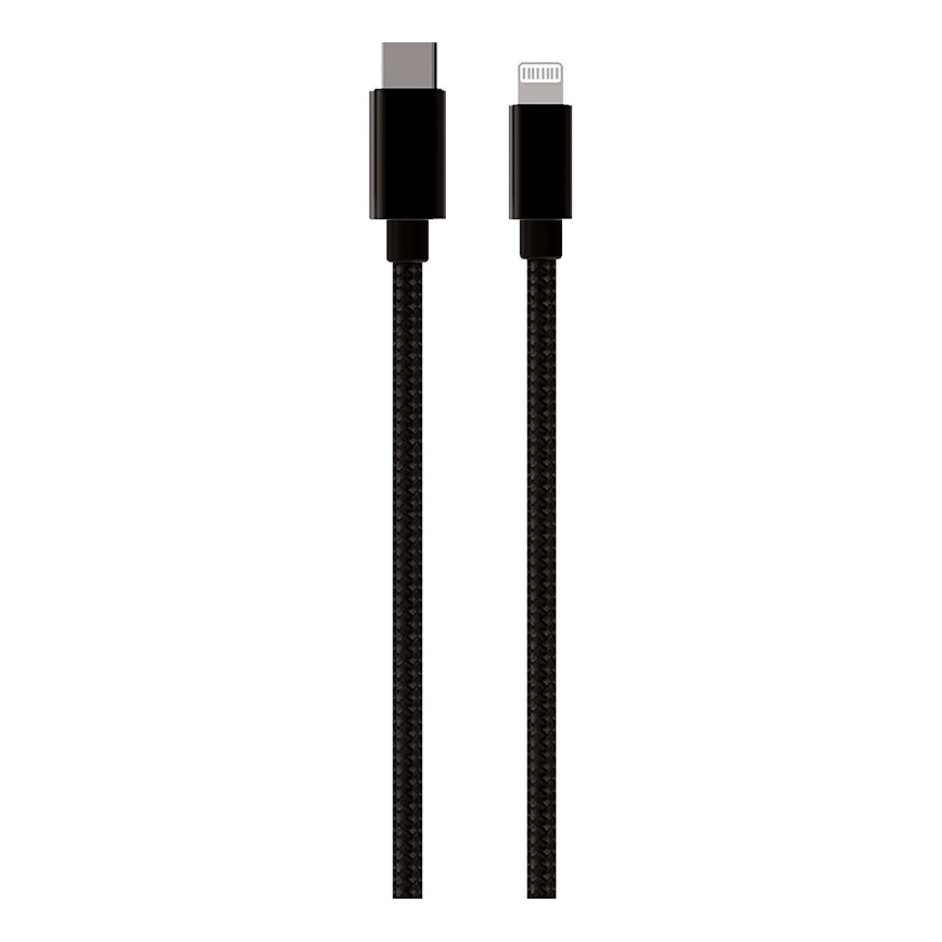 Winner Group - USB-kabel Lightning / USB-C 60W 50cm svart