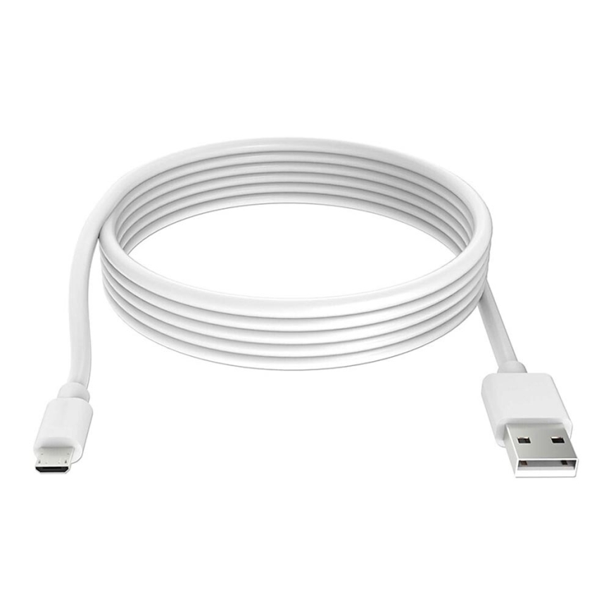 Winner Group - USB-kabel Micro USB / USB-A 2m vit